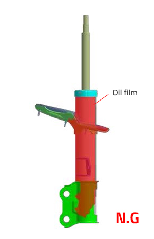 1. Strut type - Oil Leakage