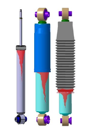 2. Shock Absorber Type - Oil Leakage