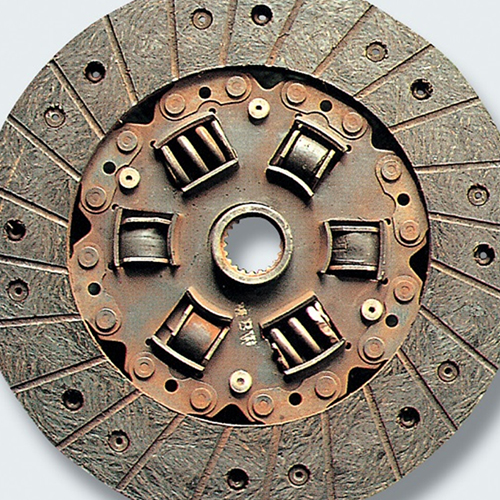 Deformed clutch disc [gear shift]