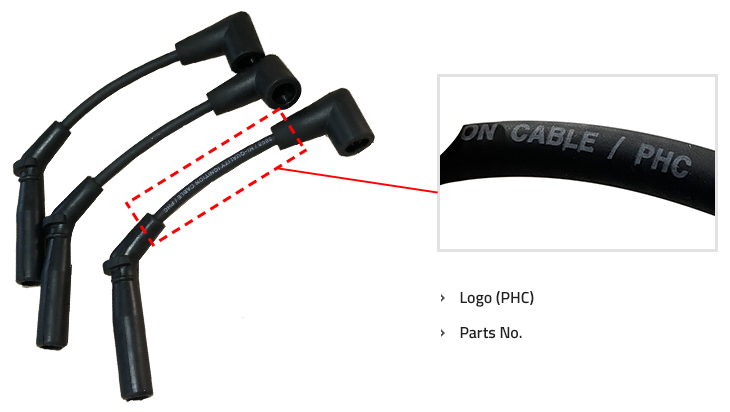 Marking & Details on Tensioner & Idler bearing